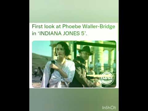 s First look at Phoebe Waller-Bridge in ‘INDIANA JONES 5’.