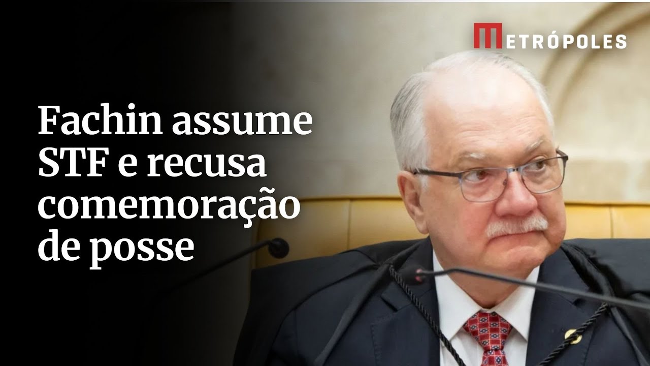 Fachin recusa oferta de festa para posse como presidente do STF