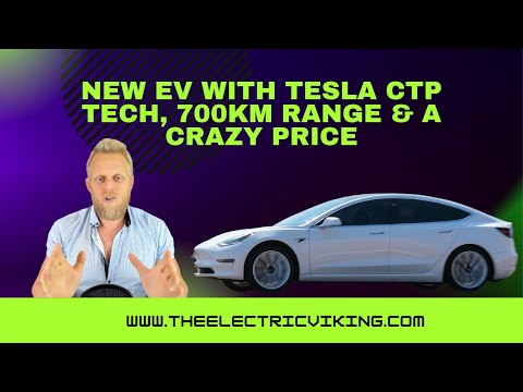 NEW EV with Tesla CTP tech, 700km range & a crazy price