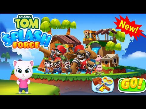 Talking Tom - Splash Force Gameplay walkthrough Part 1