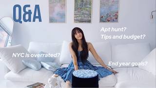 MOVE TO NYC ALONE | Q&A (honest thought ab nyc)