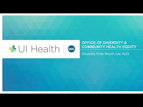 UI Health - Disability Pride Month