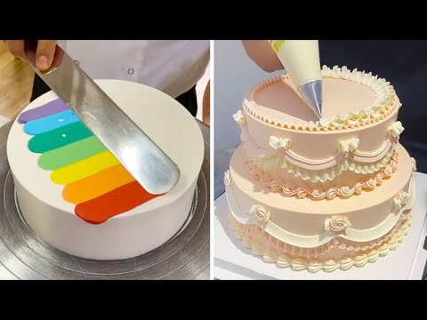 How To Make Cake Decorating Tutorials For Any Family 😝 So Yummy Chocolate Cake Recipes 😝 So Easy