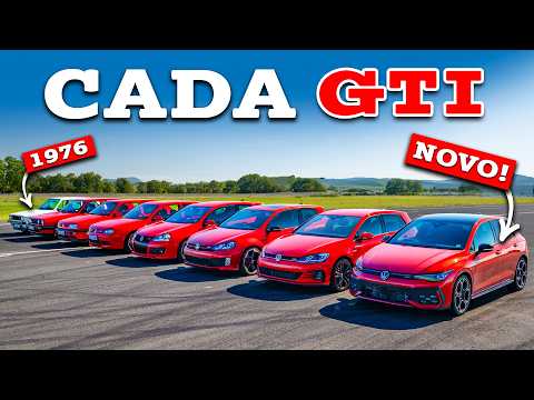 Gerações do VW Golf GTI: CORRIDA DE ARRANCADA