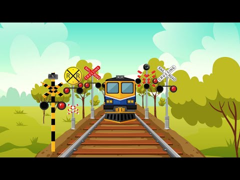 The Railroad Crossing Bell Was Hiding in the Tall Grass! 😂😂😂 #gaming #cartoon