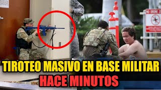 🚨 TIROTEO ACTIVO EN BASE MILITAR DE GEORGIA: VARIOS HERIDOS y activa cierre de seguridad total.