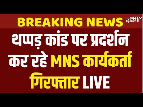 MNS Workers Arrested Live: Mumbai Mira Road Slapped कांड पर प्रदर्शन कर रहे MNS कार्यकर्ता गिरफ्तार