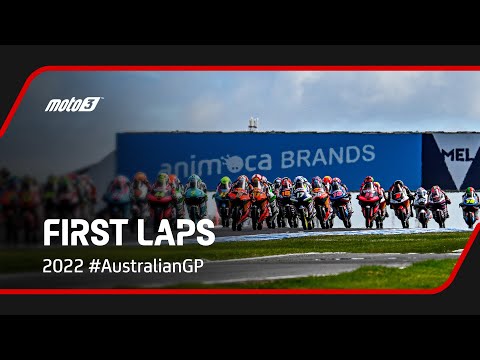 Moto3? First Laps | 2022 #AustralianGP ??