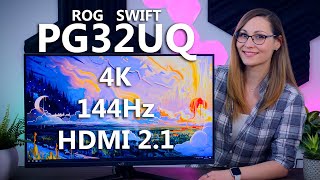 Vido-Test : The Best 4K Gaming Monitor? - ASUS ROG PG32UQ Review