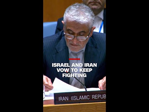 Israel and Iran vow to keep fighting