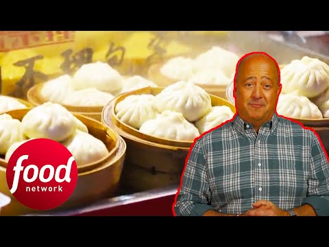 Andrew Zimmern Explains The History Of Chinese Bao Buns | Bizarre Foods: Delicious Destinations