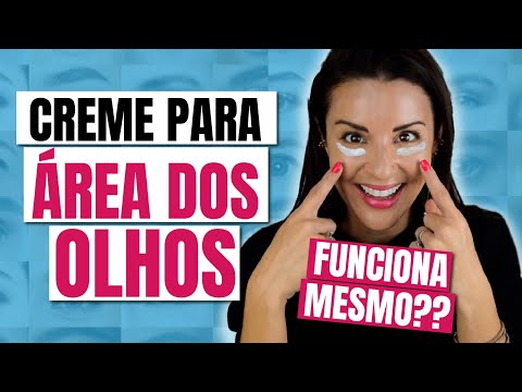 O Melhor CREME para Área dos Olhos | olheiras, rugas, bolsas abaixo dos olhos