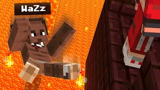 ZETFAR me PRANK dans le NETHER sur MINECRAFT ! 😨 (j'ai rien compris...)