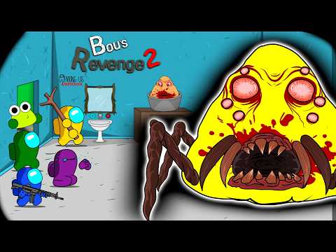 Among Us vs Bou's Revenge 2 in Pou's || ANIMATION