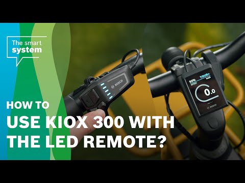 How to | Use Kiox 300 and LED Remote | The smart System
