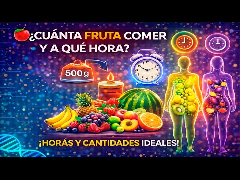 🍎 ¿Cuánta Fruta Comer y a Qué Hora? | La Hora de Miguel Ángel