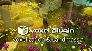 Voxelization & Landmass - Voxel Plugin Development Update