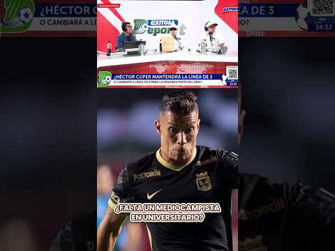 🔴🔵 Panel de Exitosa Deportes comentó sobre la falta de un refuerzo en el mediocampo de Universitario
