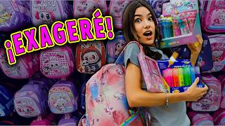 COMPRÉ MIS UTILES ESCOLARES (Guerra de Papelerías 1) | Ana Emilia