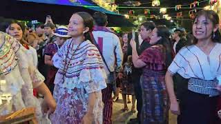 Asi dio inicio al baile social en la despedida de Princesa Chnabjul