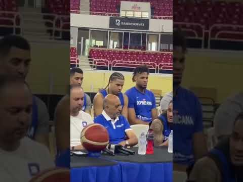 Palabras Del Capitan de la Selección Dominicana de Basket Víctor Liz con Miras al Americup