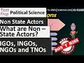 Non-State Actors and International Organizations