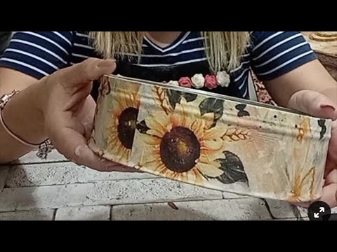 DIY Lata que Vira Cobre Bolo  - Encantador - Aula ao vivo