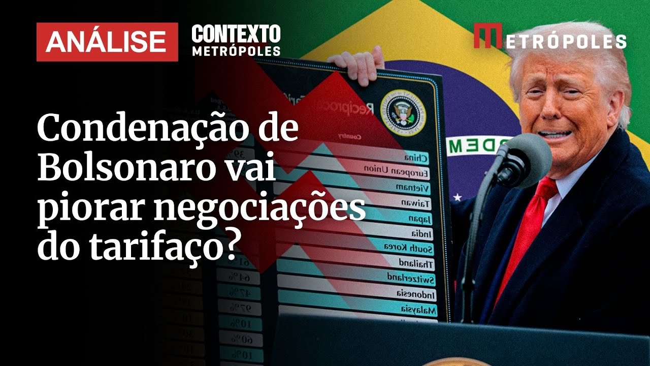 Condenação de Bolsonaro vai piorar negociações do tarifaço Especialista analisa possibilidade