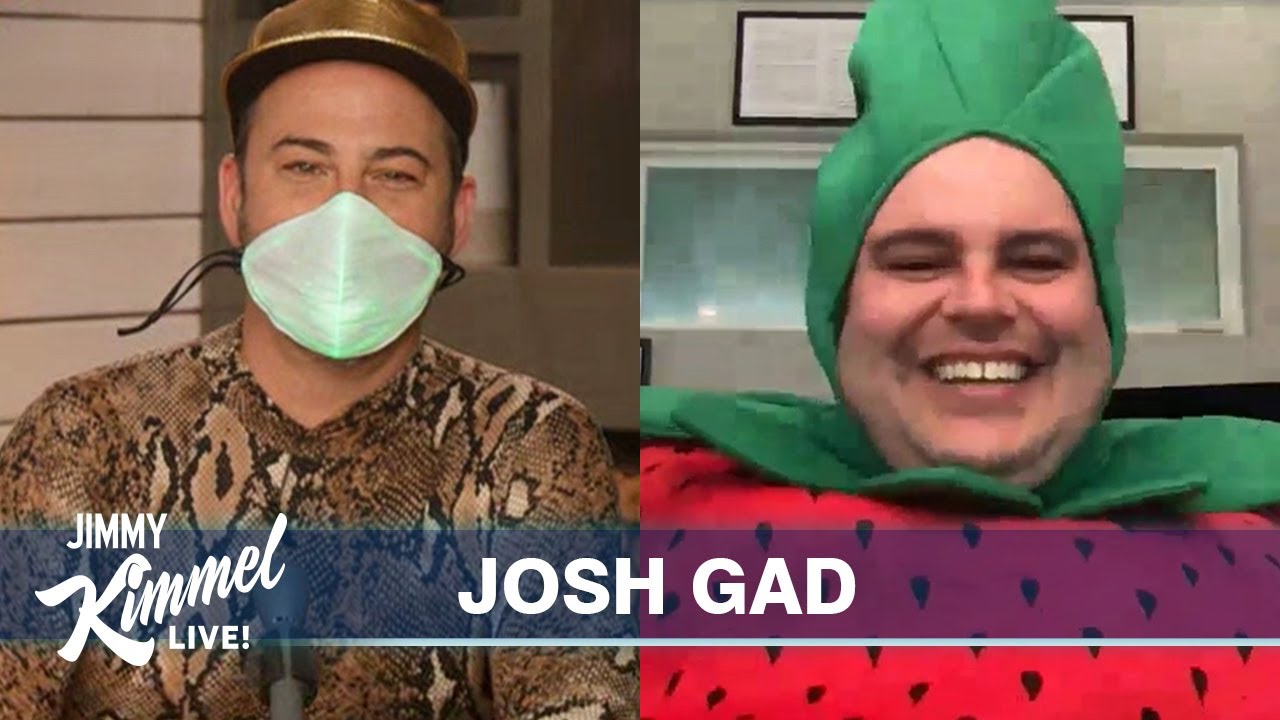 Josh Gad & Jimmy Kimmel Surprise Each Other with Unflattering Outfits