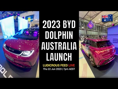 2023 BYD Dolphin Australia Launch Pricing & Specs Live from Sea World
