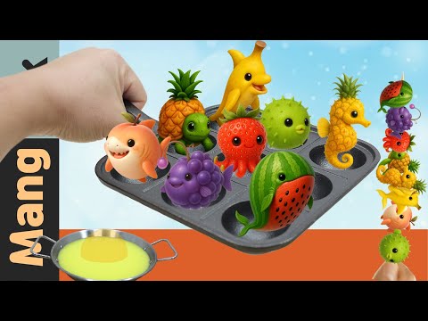 Eating Sea Monster TAKOYAKI !! | ASMR Mukbang Animation | Mang Tik ASMR