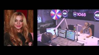 Lindsay Lohan - The Kyle & Jackie O Show 2014