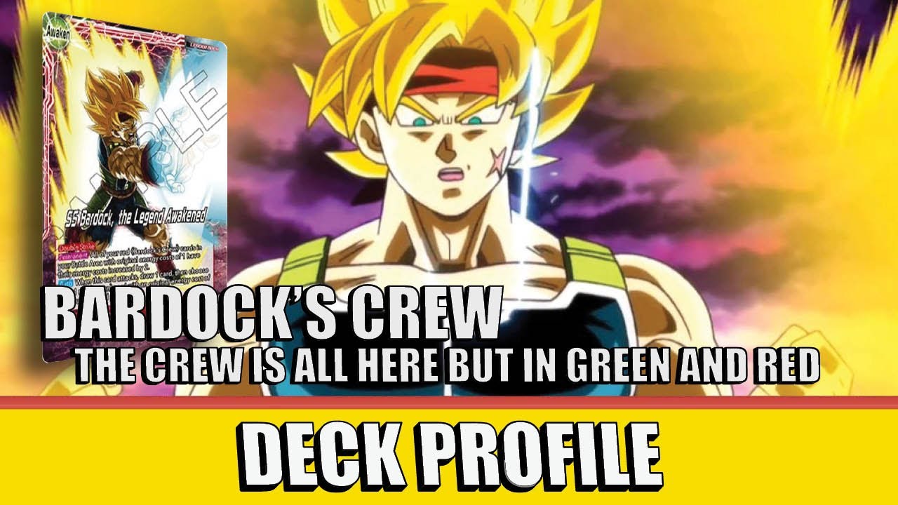 Bardock Crew (R/G) | DBS Deck Profile | Supreme Rivalry | Set 13 | DBS TCG