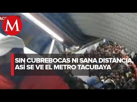 Así lució hoy el Metro de la CdMx en su reapertura
