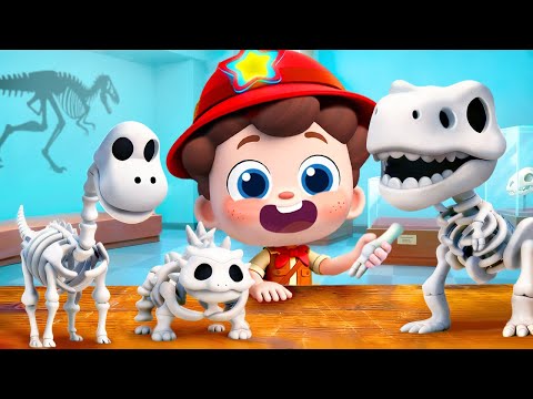 Dinosaur Stories for Kids | Dinosaurs Become Alive! | T-rex 🦖| Nursery Rhymes & Kids Songs | BabyBus