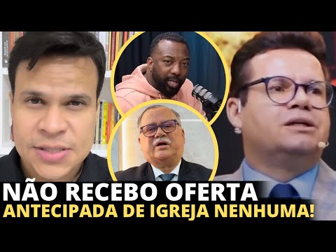 Elizeu Rodrigues fala após cancelar agenda na AD Brás Alagoas e conversa com pr Jacques Balbino