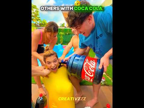 Others with coca cola VS this guy 🥶