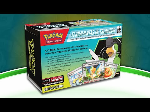 UNBOXING Box Ferramenta de Treinador Squawkabilly ex 2024 - Pokémon TCG