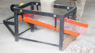 How To Make Simple Diy Drill Powered Sand Sieving Machine | Diy Sand Screen Machine | DIY Machine