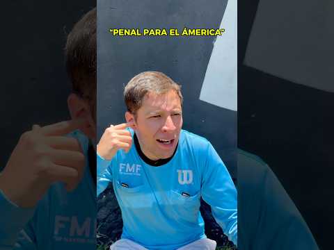 Penal para el América #futbol #humor
