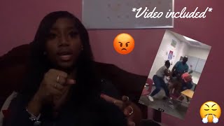STORYTIME: WE FOUGHT ON THE SECOND WEEK OF SCHOOL !!! (FIGHT VIDEO INCLUDED) | Aaliyah Janea’🫶🏽