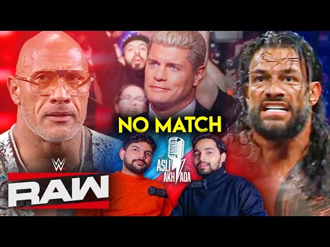 The Rock CANCELLED Wrestlemania 41 Match😡...Fans Anger? - Asli Akhada Ep8