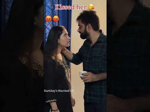 Kissing💋 Prank 1 || kissed her in the MIDDLE of Arguments  #kiss  #hilariousreactions  #prankideas