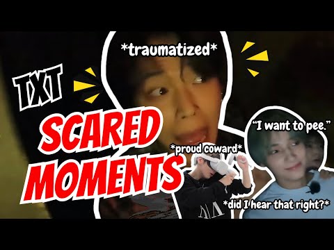 TXT being a bunch of SCAREDY CATS