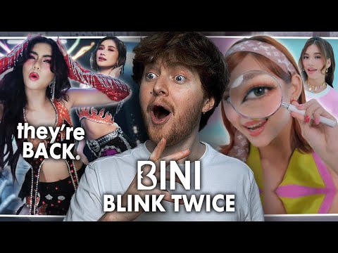 THEY'RE SO BACK! (BINI - 'Blink Twice' Official Music Video | Reaction)