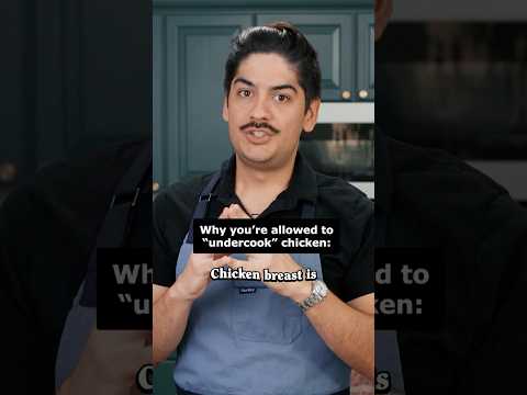 Please "Undercook" Your Chicken Breast