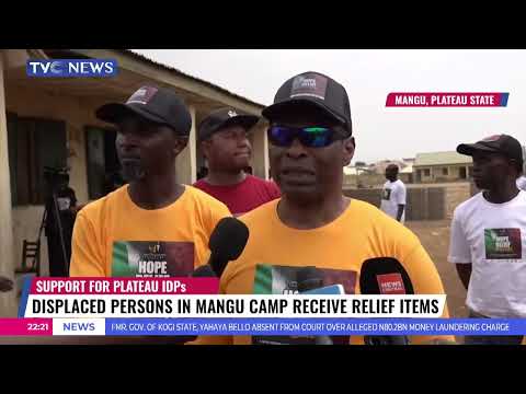 NGO Donates Items To Internally Displaced Persons In Mangu Camp