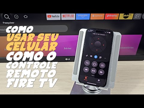 Como USAR TELEFONE como CONTROLE REMOTO da FIRE TV