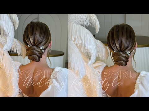 #hair #hairstyle Wedding Hairstyle Tutorial Coafura de Mireasa