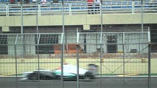 Schumacher no treino de sábado